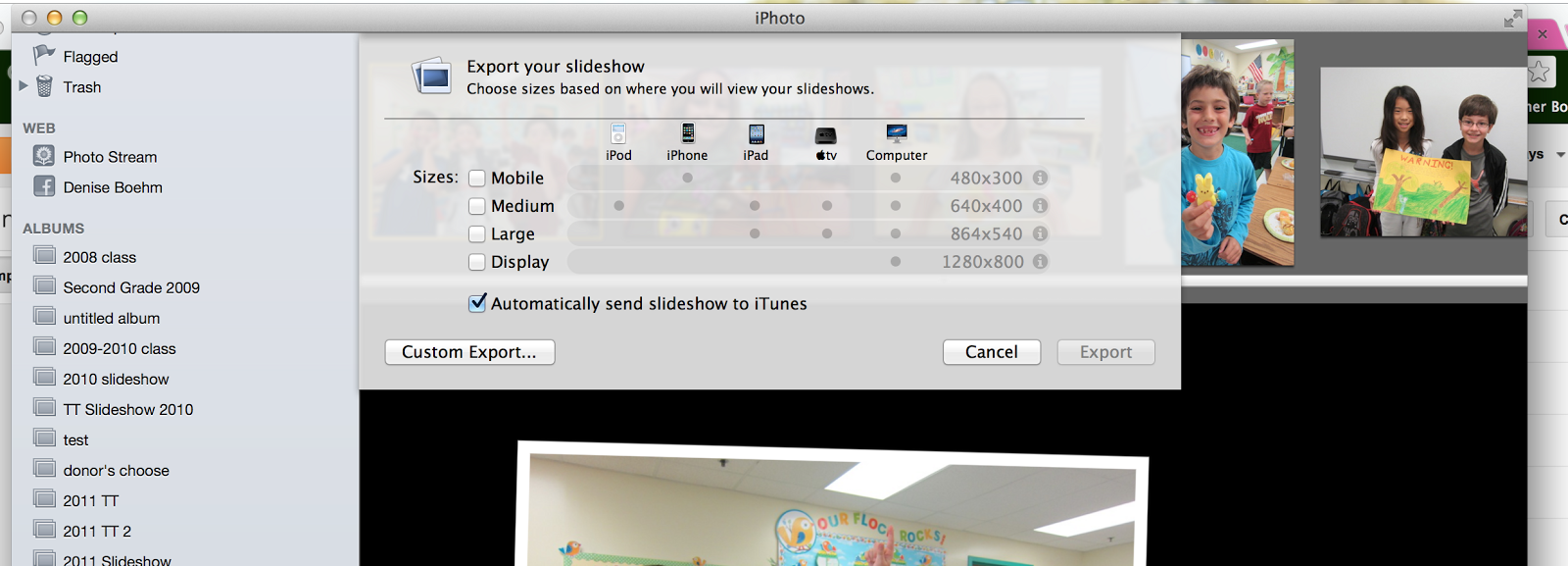 Make and Share Slideshows using iPhoto and Dropbox Sunny Days in Second Grade Bloglovin’